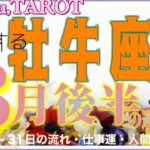 牡牛座♉️さん【3月後半の運勢✨16日〜31日の流れ・仕事運・人間関係】挑戦する事で流れが変わる💪#2024 #タロット占い #直感リーディング