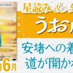 ♓️うお座【4月5月6月の流れ】安堵への着実な道が開かれる！