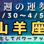 山羊座♑️今週の占い（3/30〜4/5）✨ゆーの小話（数秘2）