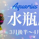 みずがめ座♒️2024年3月後半〜4月前半🌝 来た！奇跡のメッセージ！今回は強すぎる…これまでにない宇宙の采配、受け取る、涙が溢れる