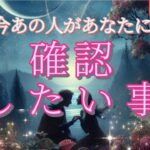 【信じてるから😢】今あの人があなたに確認したい事💗恋愛タロット