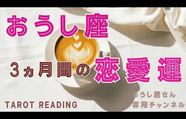 おうし座🐮【3択リーディング】ここから3ヶ月間の恋愛運