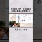 支合が2つある命式#四柱推命 #四柱推命勉強 #占い教室 #恋愛 #運命学 #天冲殺 #占い #運命鑑定士 #タロット #開運 #占星術 #自己啓発