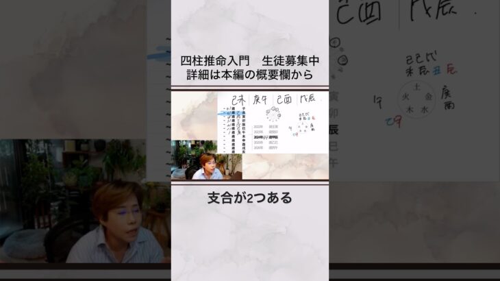 支合が2つある命式#四柱推命 #四柱推命勉強 #占い教室 #恋愛 #運命学 #天冲殺 #占い #運命鑑定士 #タロット #開運 #占星術 #自己啓発