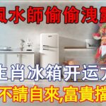 風水師偷偷洩露：12生肖冰箱開運法，財神不請自然來，富貴擋都擋不住【佛語】#佛語禪心#運勢#風水#佛教#生肖