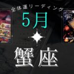 蟹座5月【全体運】他者が教えてくれるたくさんの事🌈魔女の月刊タロットリーディング⭐️