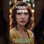 #A型の恋愛観#A型占い#血液型性格診断#A型女性の恋愛#一途な恋#恋愛相性#恋愛相談 #恋愛心理学