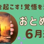 【乙女座】2024年6月運勢♍️覚悟が決まる‼️いよいよ行動を起こす✨不安や恐れを手放し目標に向かって進む‼️