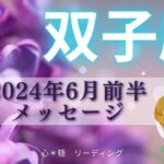 【ふたご座6月前半】これは待ち遠しい🙋‍♀️‼️絶好調が加速する🚀幸せを噛みしめよう💗🍀