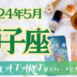 【しし座】2024年5月🕊成果をしっかり受け取る💖自信をもって次のステージに進もう🔥星とカードからのメッセージ🌟【タロット＋オラクルカード＋アロマ】仕事・恋愛・人間関係・お金