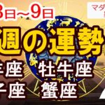 【今週の運勢6月3日から9日】牡羊座 牡牛座 双子座 蟹座