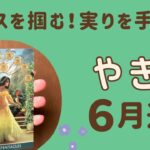 【山羊座】2024年6月♑️チャンスを掴む❗️たくさんの実りを手にする✨自分との信頼を深める❗️