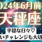 🌎天秤座♎6月前半タロットリーディング│全体運・恋愛・仕事・人間関係