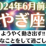 🌎山羊座♑6月前半タロットリーディング│全体運・恋愛・仕事・人間関係