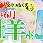 【牡羊座6月】大大絶好調の1ヶ月❗️活躍しすぎて疲れたら🌇夕日を見てエネルギーをチャージせよ🥳✨🔮🧚2024タロット&オラクル《週ごと》