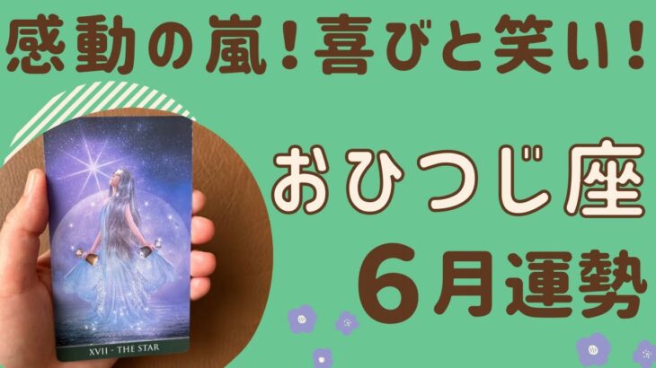 【牡羊座】2024年6月運勢♈️大感動‼️鳥肌が止まらない❗️喜びと笑い✨すごい展開が待ってる‼️