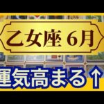 【乙女座♍６月運勢】うわっすごい！個人鑑定級のグランタブローリーディング　運気最高潮です↑特に仕事運最強！賞賛の嵐に喜びいっぱい✨（仕事運　金運）タロット＆オラクル＆ルノルマンカード