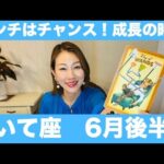 いて座♐️6月後半🔮ピンチはチャンス！成長の時！周りに流されず自分の決断を信じてステップアップ！