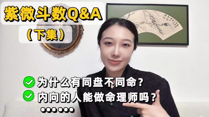 紫微斗数Q&A下集｜旺旺屋