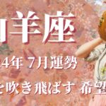 【やぎ座】2024年7月運勢　念願だった希望の光、大事なサインが届きます💌強力な助っ人が登場、人生がもっとずっと楽しくなります✨努力は決して裏切らない🌈【山羊座 ７月運勢】【タロット占い】