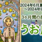 うお座♓️どんな３ヶ月間となりそうか？2024.6.21夏至〜9.22秋分