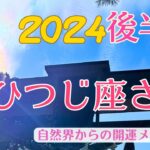 【超重要‼️】2024年下半期のおひつじ座さん♈️愛のサポート✨新分野へチャレンジ‼️自然界からの開運メッセージ🍀