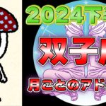 【2024年下半期】双子座ガイド！月ごとのアドバイスで運命を切り拓く！