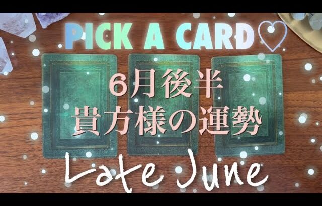 【6月15日〜30日の貴方様の運勢】🍓ストロベリームーン🌕山羊座満月♑️から受け取れるメッセージやアドバイス📩気になる恋愛運/金運/仕事運💰6月22日パワフル開運日を見逃さないで😍❣️タロット占い🔮