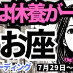 【魚座】♓️2024年7月29日の週♓️今は休養が一番。厳しすぎる自分からさよなら。楽しい未来へ。タロットリーディング