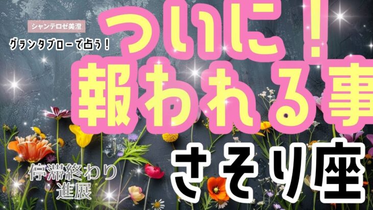 🌹🕊️＜グランタブローで占う＞ついに！報われること🎉💓【蠍座】🎊🌟#蠍座