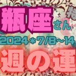 ✨【水瓶座さん特化型】💎今週の運勢✨2024＊7/8〜14✨どうした❗️周囲の人‼️｛結果は見てのお楽しみ｝😾