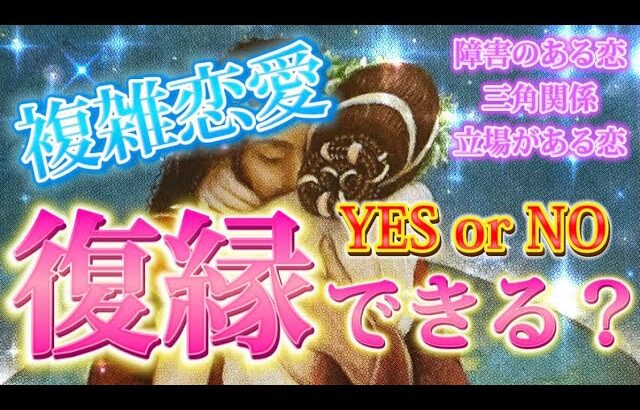 【⚠️NOという結果あります】サイレントもあり。厳しい結果を超えていく2人🌈　複雑恋愛・復縁できるかを視ます✨透視深掘り　タロット占い　個人鑑定級