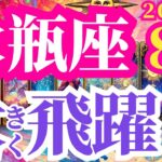 【水瓶座】2024年8月の運勢～大きく飛躍する時～