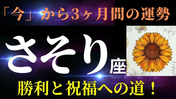 【蠍座】7月の見た時から3ヶ月の運勢🌟「ここからめちゃくちゃ良くなっていきますよ！大チャンスがやってくる！」タロット＆オラクルカードリーディング