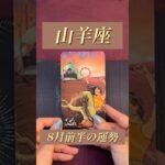 【山羊座】2024年8月前半の運勢★ダイジェスト〜挑戦したことが勝利（結果）につながるとき‼️