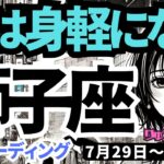 【獅子座】♌️2024年7月29日の週♌️身軽になっていく。そして素敵なパートナーとともに歩む未来。