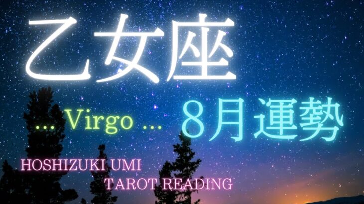 乙女座♍️ 【2024年8月】🌻更なる飛躍へ向けてエネルギーチャージ✨心配事とはさようならの夏👋