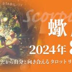 【さそり座】事が動くまでに認識しておくこと・最適解を導く★2024年8月★タロットリーディング【音声なし】【蠍座】