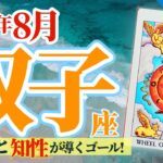 【双子座8月】警戒心と知性が導く「運命の輪」という名のゴール🎉🥳🎊🔮🧚2024タロット&オラクル《週ごと》