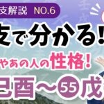 干支で性格を見る！六十干支の解説と性格 その6 ～ 己酉・庚戌・辛亥・壬子・癸丑・甲寅・乙卯・丙辰・丁巳・戊午～