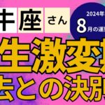 【2024年8月牡牛座さん】星とタロットで読み解く恋愛運・金運・健康運