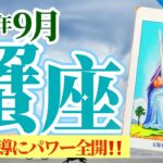 【蟹座9月】後輩指導で才能炸裂‼️あなたが引き継ぐものとは⁉️最後に手にする大きな喜び🥳🎊🔮🧚2024タロット&オラクル《週ごと》