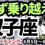 【双子座】♊️2024年8月5日の週♊️必ず乗り越える。不安は消えてなくなる。ご自身を信じて。タロットリーディング