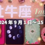 牡牛座★2024/9/1～15★抱えていた問題を解決する力を持った新しいことが始まる！新たな役割とソウルメイトを引き寄せる時