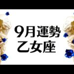 乙女座は鳥肌の祝福回！！モヤモヤ期の終わり！！次の章へ入ります！！！9月全体運勢♍️仕事恋愛対人不安解消【個人鑑定級タロットヒーリング】