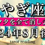 やぎ座♑︎2024年8月後半 ガラクタを全て消し去る時　Capricorn tarot reading