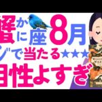 【かに座8月】ご縁強すぎて怖い✨😳✨くらいのお相手様🩷💙※もうそばにいるか現れます✨😇♋蟹座♋️怖いほど当たる タロット オラクルカード 西洋占星術 詳細リーディング【占い】