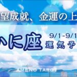 かに座♋️９月前半🪽願望成就💖金運の上昇🐉✨諦めかけていたことに火が灯る🔥【全編字幕付きタロットリーディング】