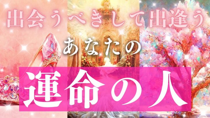 【ご縁❤️】あなたの運命の人とは？💕特徴、出逢うタイミング、二人が出逢った意味など詳細リーディング🪽〈タロット/ルノルマン/オラクルカードリーディング〉