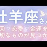 牡羊座さん♈️恋愛、金運の充実🫧必ず見てください🫶大切なものが見つかる🌸神回✨仕事運🌈恋愛運💫金運【#占い #おひつじ座 #当たる】